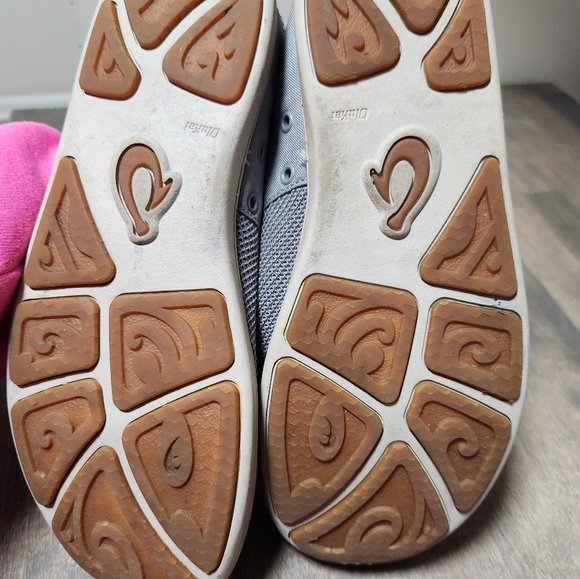 Men's Gray Olukai Shoes Size 10 - Picture 5 of 6